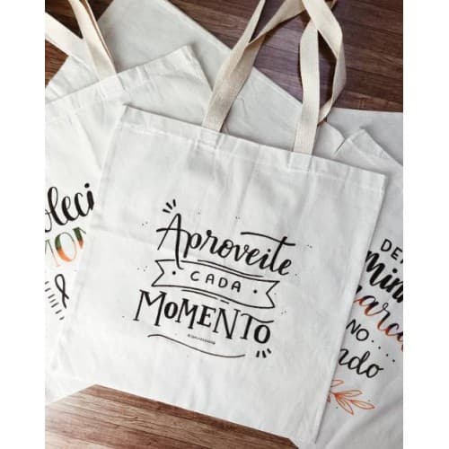 Sacola de algodão personalizada